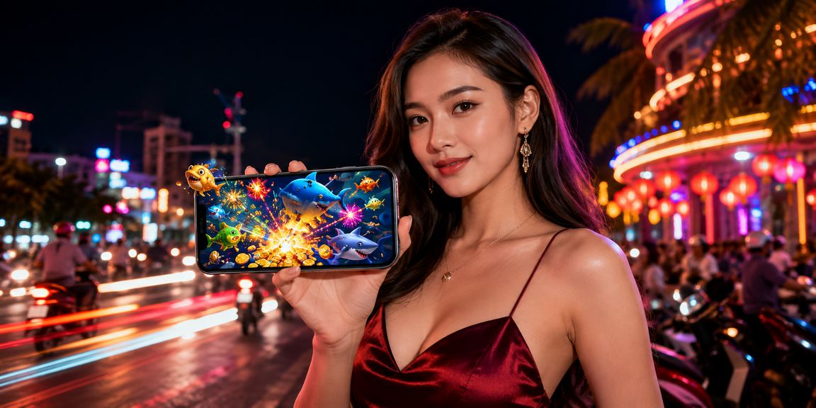 Màn đêm sôi động tại Nha Trang với trò chơi bắn cá và chợ đêm giải trí